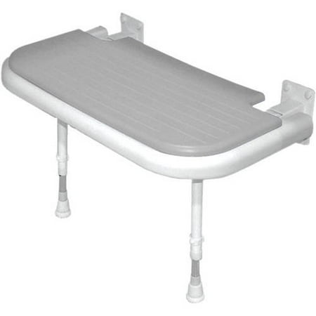 ARC DS4570-GR Deluxe Extra Wide Seat without Back and Arms, Grey