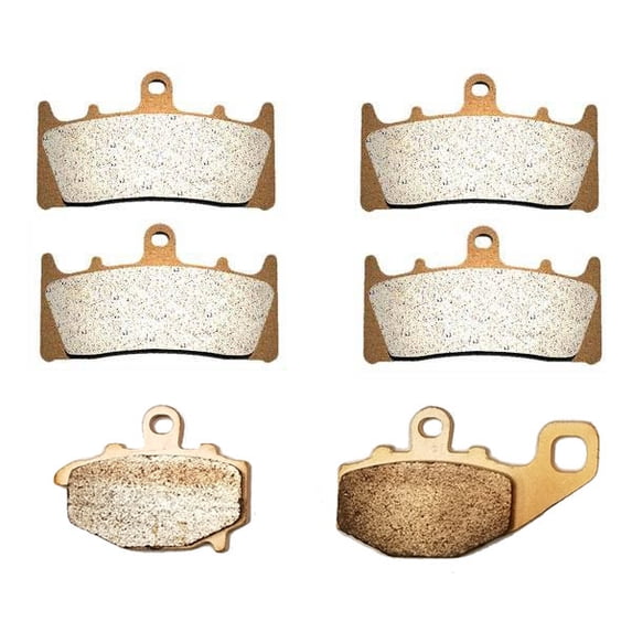 Volar Sintered HH Front & Rear Brake Pads - 1998-2002 Kawasaki Ninja ZX6R ZX600