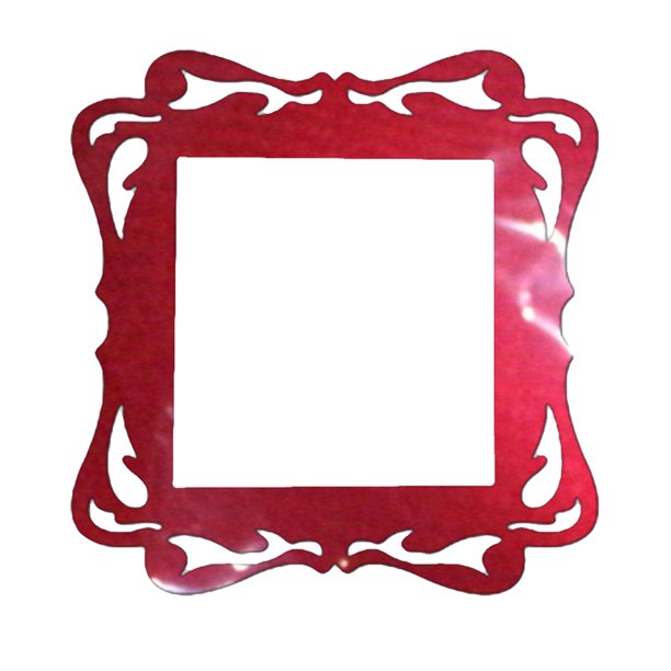 Pegatinas de pared DIY Toystoory para interruptor espejo creativo acrílico Decoración hogar rojo