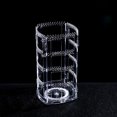 thumbnail image 4 of Organizador de joyas giratorio 360°, 4 niveles, acrílico, para pendientes, collares, pantalla transparente, 4 of 8