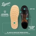 thumbnail image 4 of Botas de trabajo Danner Bull Run Moc Toe de 6 pulgadas para hombre, color negro 14EE, 4 of 6