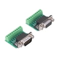 thumbnail image 3 of Terminal De Tornillo Macho Hembra, Adaptador De Conector Macho Hembra DB9 De Alto Rendimiento De Conversión Para RS232 RS485, 3 of 7