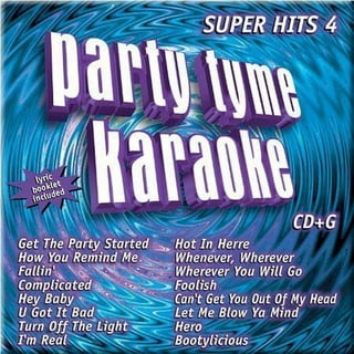 Clearance Sybersound Party Tyme Karaoke - Tween Party Pack 1