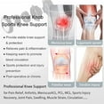 thumbnail image 4 of Kuangmi Smart Knob Knee Brace f, Knee Support with Patella Gel Pad & Side Stabilizers, Compression Knee Sleeve for Workout, Arthritis, Joint Pain, Meniscus Tear (Black,Left,X-Large,Single), 4 of 9