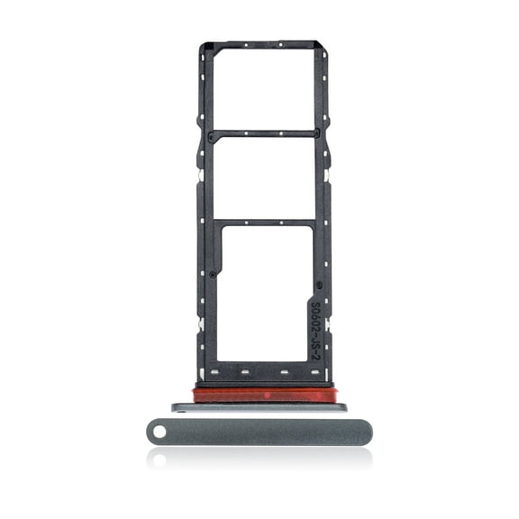 Replacement Dual Sim Card Tray Compatible For Motorola Moto E40 (XT2159 / 2021) (Carbon Gray)