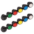 thumbnail image 1 of Y-Loong Pack Of 12 Mini Momentary Push Button Switches 12 Mm Momentary Push Button Mini Push Button On off Waterproof Push Button For Car Boat Ardui ACG, 1 of 4