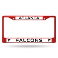 thumbnail image 1 of Cadre Chromé Rouge Atlanta Falcons, 1 of 1