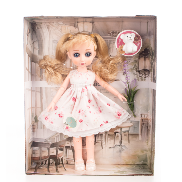 Muñeca Mulisha con accesorios vestido Primavera