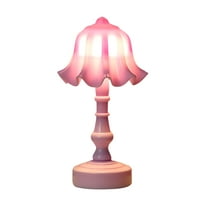 LAMIRO Small Table Lamp,Bedside Table Lamp,Bedside Lamp Simple Bedroom Lamp Linen Shade Mini Desk Lamp Night for Living Room Home Office Dorm,A