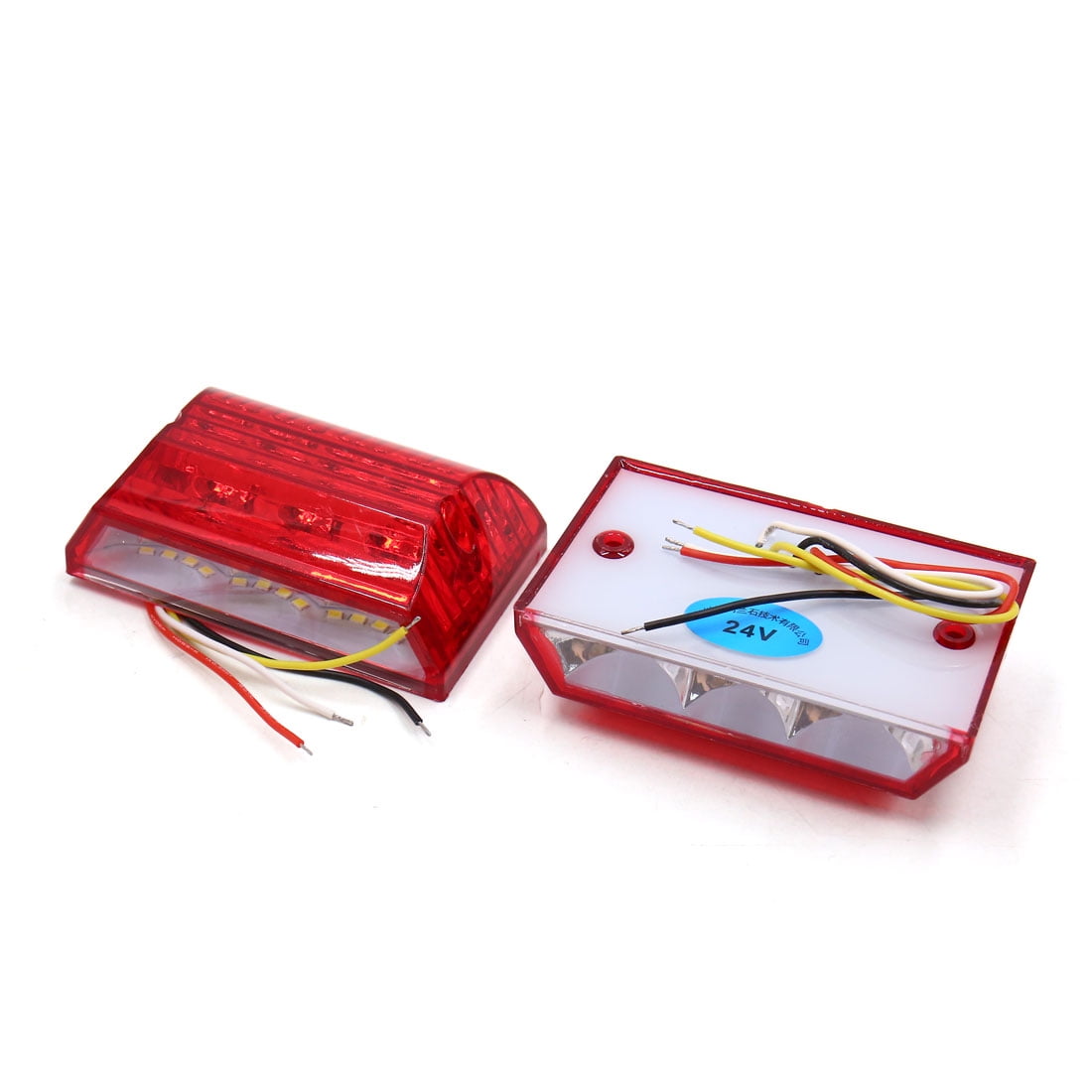 2Pcs DC 24V 20 Red LED Front Fender Bumper Side Marker Light for Car Truck Walmart Canada