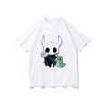 thumbnail image 1 of Cute Little Ghost & Grub T Shirts anime Hollow Knight Women Clothing Harajuku aesthetic Tops Female Tshirt unisex Streetwear, 1 of 5