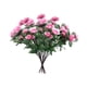 thumbnail image 4 of 4 paquetes de flores artificiales para decoración de rododendros para exteriores. Rosa, 4 of 9