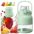 thumbnail image 1 of BPA-Free Electric Citrus Juicer 17 Oz Portable Blender, Powerful Portable 17oz Fresh Juicer with Straw, Small Fruit Electric Juicers for Smoothies, Shakes, Food Prep & Frozen Blending (1pcs+knife), 1 of 8