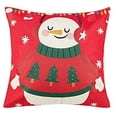 thumbnail image 3 of 1PCS Housse de Coussin de Noël Décorative pour Canapé, 3 of 8