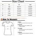 thumbnail image 3 of ECZHAW Womens Dressy Casual Blouses Business Work Tops Summer Short Sleeve Shirts Crew Neck Kint Tshirts,, 3 of 7