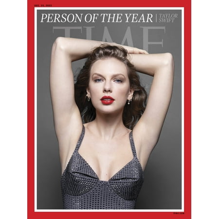 Taylor Swift TIME Person Of The Year Magazine - Cover Version 2: Silver Dress