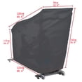 thumbnail image 3 of Waterproof Exercise Bike Cover, Indoor Cycling Protective Cover, Dustproof Exercise Bike Cover for Exercise Bikes or Indoor Spinning Bikes(Black), 3 of 5