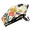 thumbnail image 6 of FORMRS Travel Umbrella Folding Auto Open Close Windproof Rain UV Protection, Beige Floral, 6 of 8