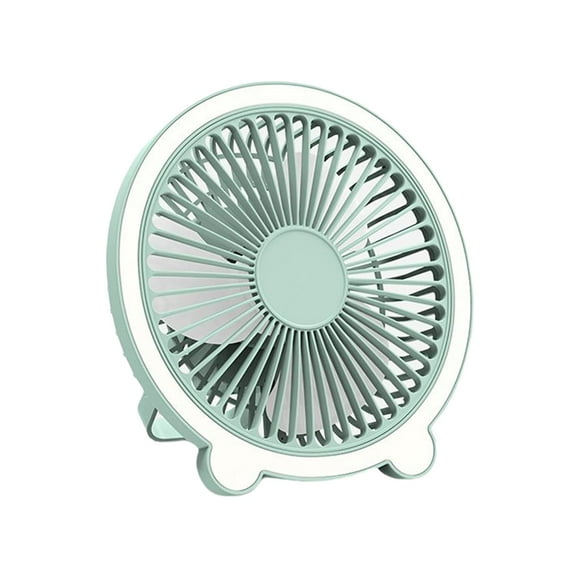 Mini ventilador portátil Pesca Coche silencioso RV Lámpara de esrio actividades Pequeño ventilador eléctrico Ventilador lámpara Sunnimix Abanico de Senderismo con Luz