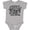 AC-Heather Grey, variant on Inspirational Quote in a World You Can Be Anything Be Kind Boys or Girls Baby Bodysuit
