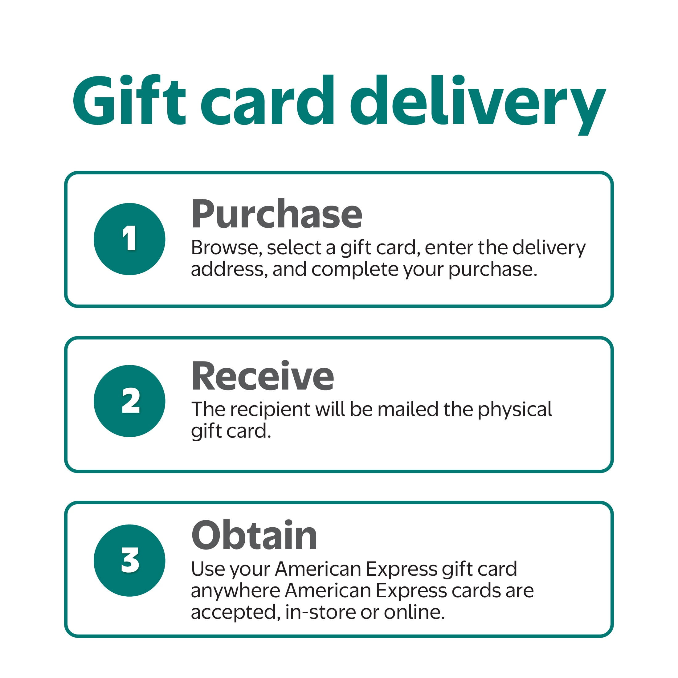 American Express® $50 Silver Gift Card (Plus $4.84 purchase fee)