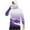 Purple, variant on DDAPJ pyju Men's Sun Protection Hoodie Shirt UPF 50  Long Sleeve UV SPF Gradient T-Shirts with Mask Lightweight Quick Dry Rash Guard Fishing Shirts Pink L