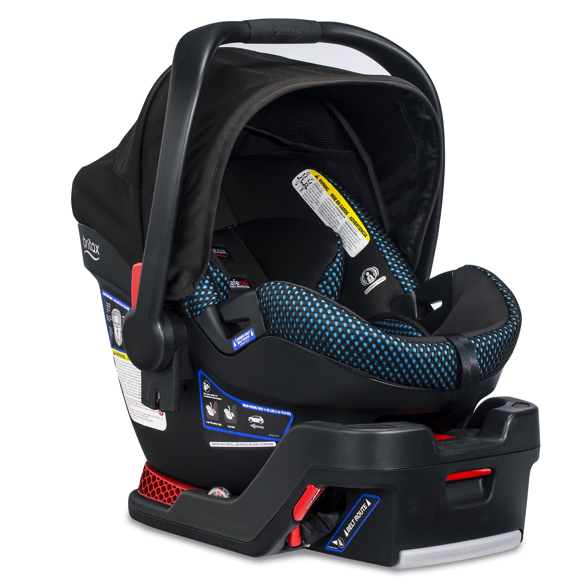 Britax B-Safe Ultra Infant Car Seat Baby Child Safety Cool Flow Teal NEW 