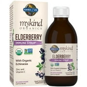 MyKind Organics, Elderberry Immune Syrup, 6.59 fl oz (195 ml), Garden of Life