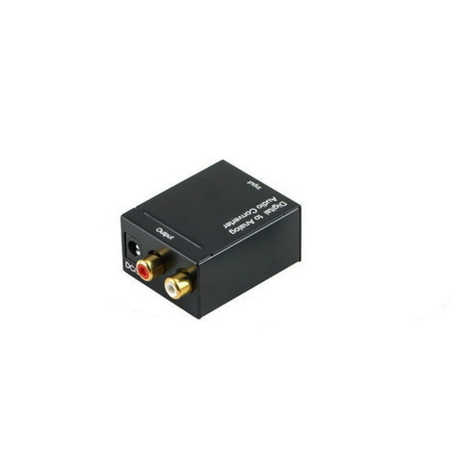 3,5 Mm Jack Coaxial fibra óptica Digital a Audio analógico Rca L/R convertidor Spdif Digital Audio decodificador amplificador Juegos de teclado y mouse para computadora TYPE2 Adaptador D/A+paquete