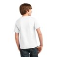 thumbnail image 6 of Port & Company Youth Cotton Essential T-Shirt. White. L., 6 of 6