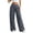 GY1, variant on Wide Leg Pants for Women Solid Athletic Trousers Draped Straight Slim Yoga Casual Long Womens Pants Black L