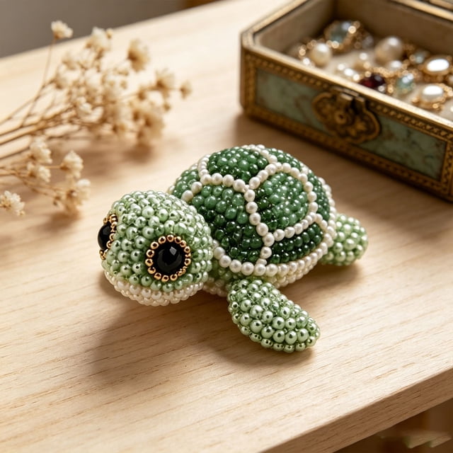 DIY Beading Kit for Adults and Teens with Colorful Beads, Accessories, and Step-by-Step Instructions for Handmade Animal Crafts, Jewelry, and Decorations