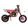 thumbnail image 4 of Kolpty Dirt Bike, 49cc 2-Stroke Kids Dirt Bike, Gas Power Motocross, Beach Off Road Mini Motorcycle, Children Pocket Motorbike with Disc Brakes, 4 of 8