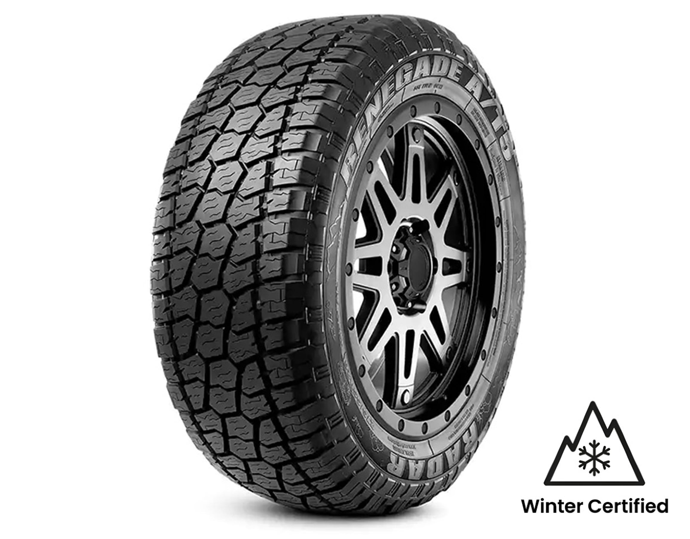 Radar Renegade A/T 5 tire 33x12.50R22 LRE 109Q All-Weather Light Truck tire