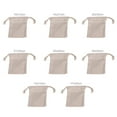 thumbnail image 4 of Advancent Bolsas con cordón para manualidades, manualidades, decoraciones personalizadas para fiestas, embalaje, bolsa de joyería, bolsa de regalo de Type3 NO3 Advancent HA061298-03B, 4 of 6