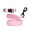 Pink, variant on Adjustable PVC Waterproof Dog Collar And Leash Set, Durable Easy-Clean Pet Walking Gear For Small Medium Large Dogs