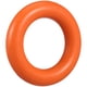thumbnail image 1 of Anillo de juguete para morder para perros de caucho Natural y duradero, juguete para masticar y limpiar los dientes para mascotas (naranja), 1 of 6