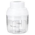 thumbnail image 5 of Mini Vegetable Cutter 250ml Electric Garlic Masher Crusher Grinder Kitchen AccessoryWhite, 5 of 8