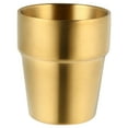 thumbnail image 3 of Masteelf Insulated Golden Tumblers Set, 2.87x2.75x2.75 Inch Cylindrical Bar Drinkware for Home and Party Use, 3 of 7