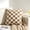 Khaki #4, variant on Checkerboard Pattern Pillow Cover | Lamb Wool Texture Polyester Cushion Case | 17.7x17.7 Inch Square Pillow Sham for Sofa, Bed, or Home Decor | Gray, Coffee, Green, Khaki Color Options