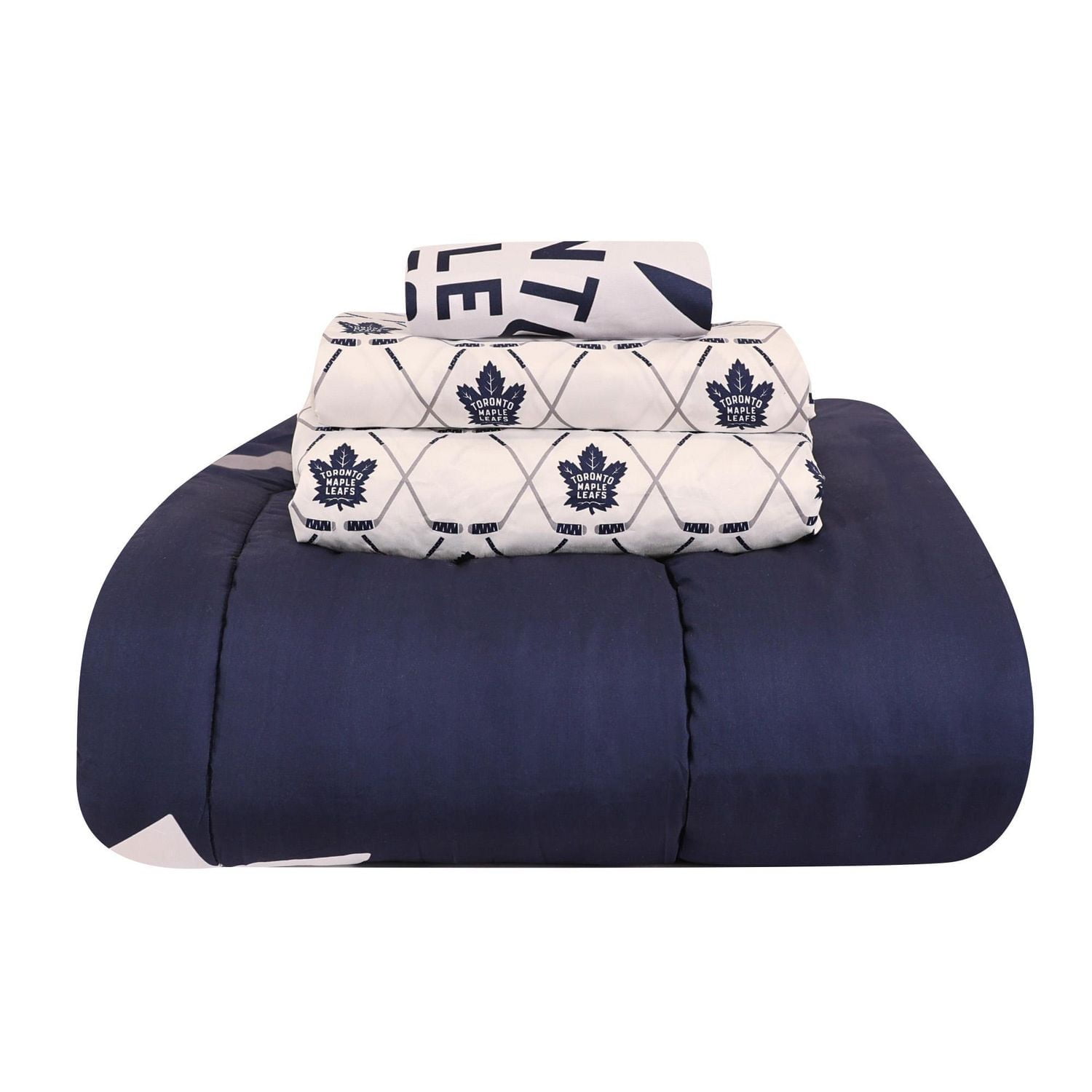 NHL Toronto Maple Leafs Twin 4-Piece Bedding Set