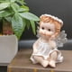 thumbnail image 2 of Figura de ala de ángel adorable de estilo europeo, artesanía creativa, estatua conmemorativa para niña. manos individuales, 2 of 9