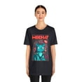 thumbnail image 3 of Mecha Chatbot Cat Unisex Jersey Short Sleeve Tee, 3 of 4