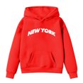 thumbnail image 2 of Kids Girls Sports Shirt Boy Girl Casual Hoodie Pullover Hooded Sweatshirt With Pocket Suitable For Teen Girls Boys Sweater Kids, 2 of 5
