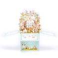 thumbnail image 2 of Jierger 3D Easter Pop‑Up Bunny Greeting Cards, Festive Blessing Cards with Blank Inner Page and Envelope, Spring Gift for Family, Friends and Loved Ones, 2 of 6
