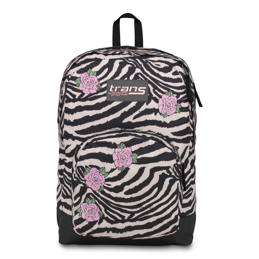 jansport embroidered roses