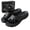 Black, variant on Toe Separating Arch Support Sandals Slippers Non Slip Toe Separator Slides,Shoes with Toes Separated