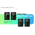 thumbnail image 4 of Arboleaf Smart Scale Digital Bathroom Scale - 14 Body Data Analysis, 396 Lb Capacity, Black, 4 of 8
