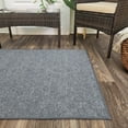 thumbnail image 2 of Koeckritz Rugs 7'x8' Sky Gray Patchwork Indoor/Outdoor Rug Soft, Durable & Easy to Clean, 2 of 6