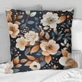 thumbnail image 2 of Designart "Peach Blossoms in Vintage Reverie" Floral Printed Throw Pillow, 2 of 5